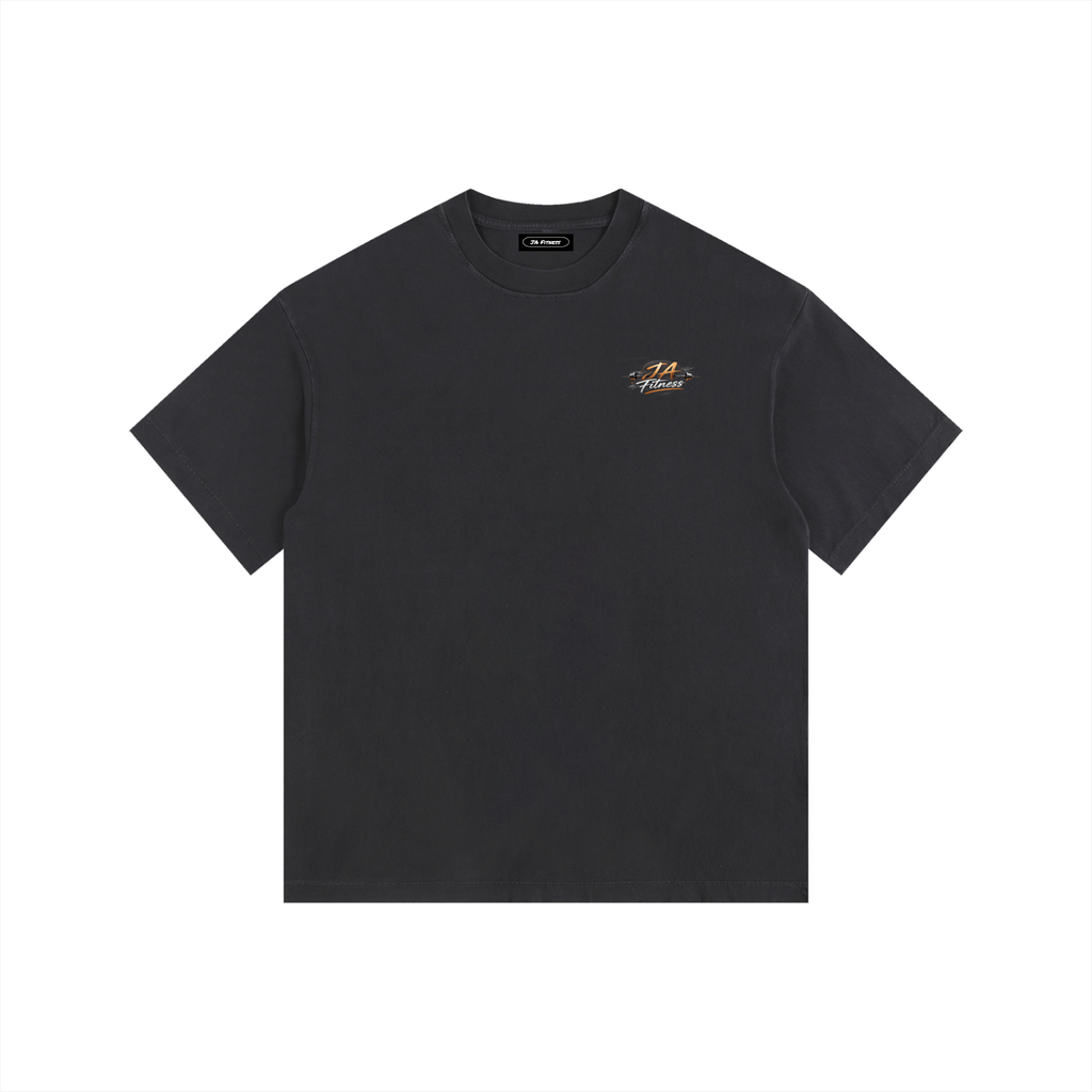 Vintage Oversized orange logo T-Shirt
