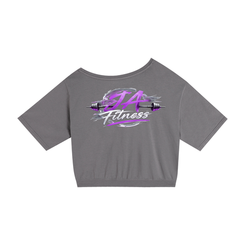 Asymmetric Shoulder Oversized T-Shirt