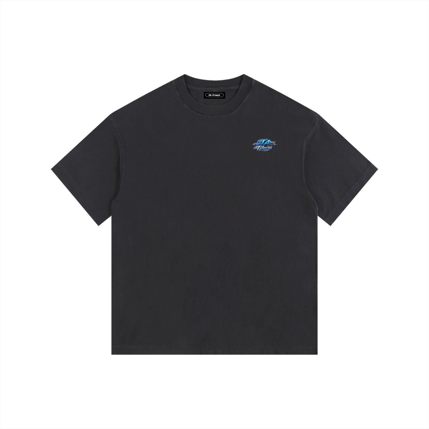Vintage Oversized blue logo T-Shirt