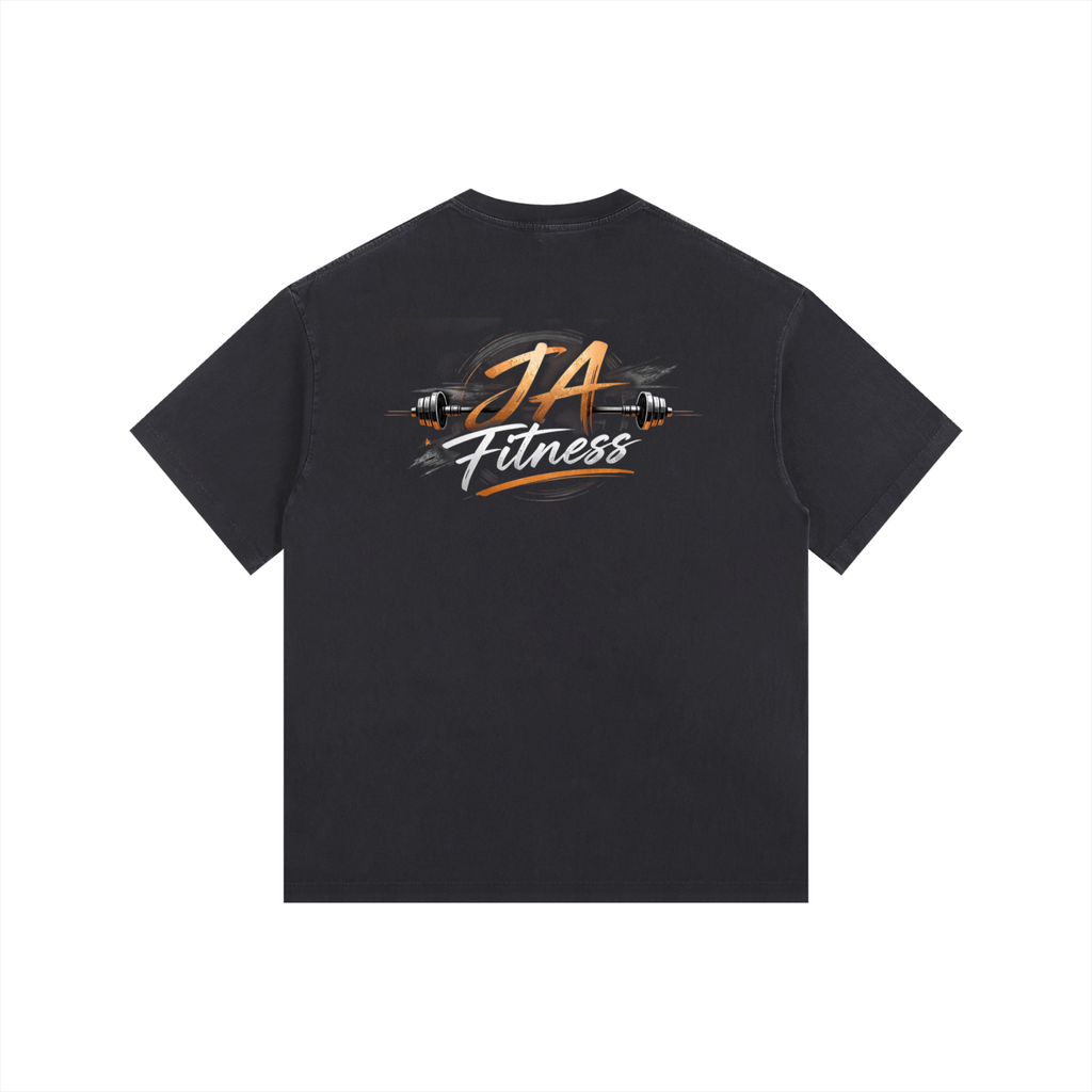 Vintage Oversized orange logo T-Shirt